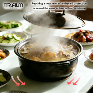 Tinte de muebles de película de mesa brillante para vidrio de mármol