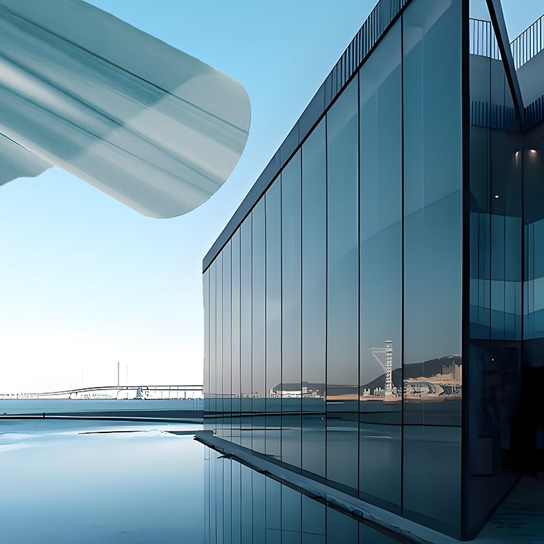 Pel&iacute;cula para ventanas de construcci&oacute;n