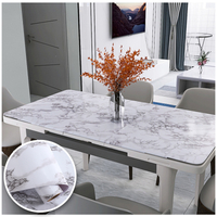 Película de decoración con patrón de piedra de mármol de PVC