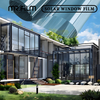 Bloque UV de 2 mil 100% Rechazo IR 60% VLT Película para ventanas para edificios comerciales