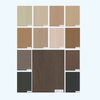 Película de veta de madera de decoración de lujo simple y lujosa para mejorar la apariencia