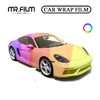 Película avanzada del abrigo del coche del cambio de color resistente a los arañazos del melocotón suave