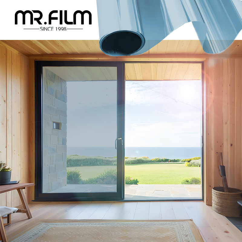 Película para ventanas de seguridad Aislamiento de ventanas para edificios Tinte solar