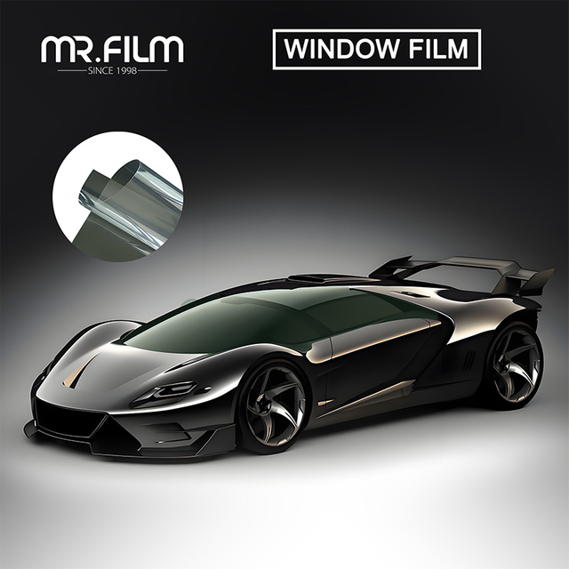 Película para ventanas profesional con tinte reflectante de calor para mascotas para automóviles