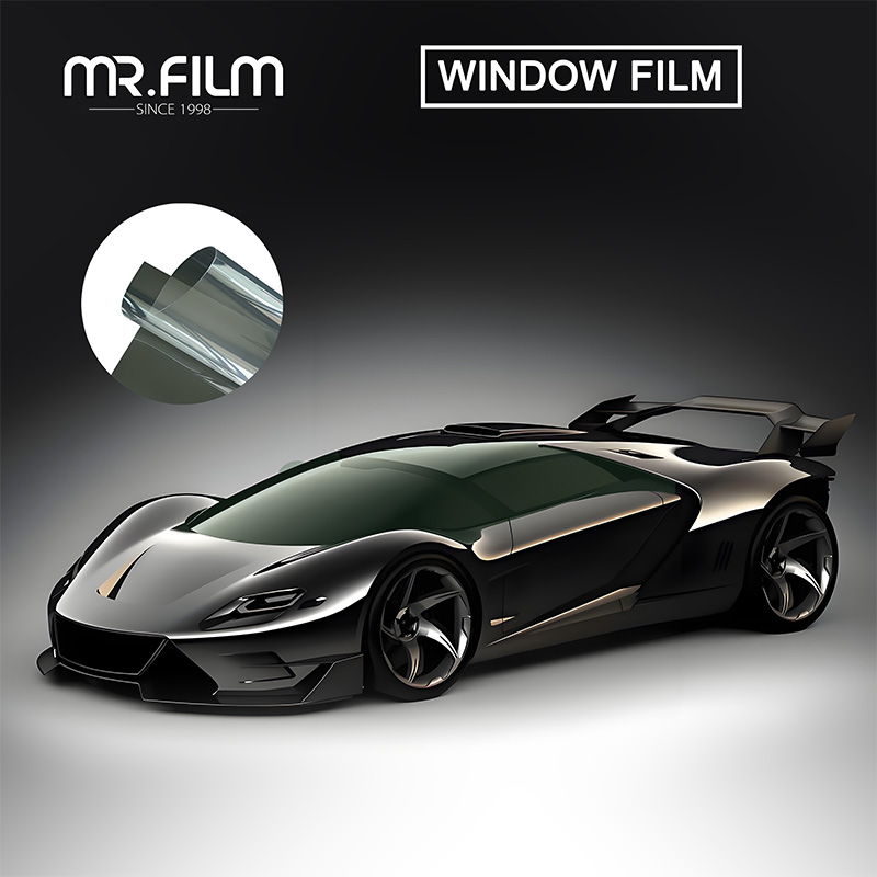Película protectora para ventana de vidrio para tinte nanocerámico de coche