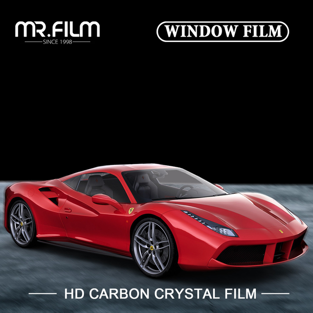 Etiqueta adhesiva ultravioleta con aislamiento térmico de 1,52 m * 30 m para automóvil