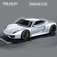 5% Vlt 100%Uv Película para ventanas Tinte de vidrio automático