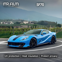 Película protectora transparente Tinte de ventana de coche Uv