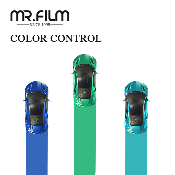 Película protectora de pintura de color para envoltura de carrocería