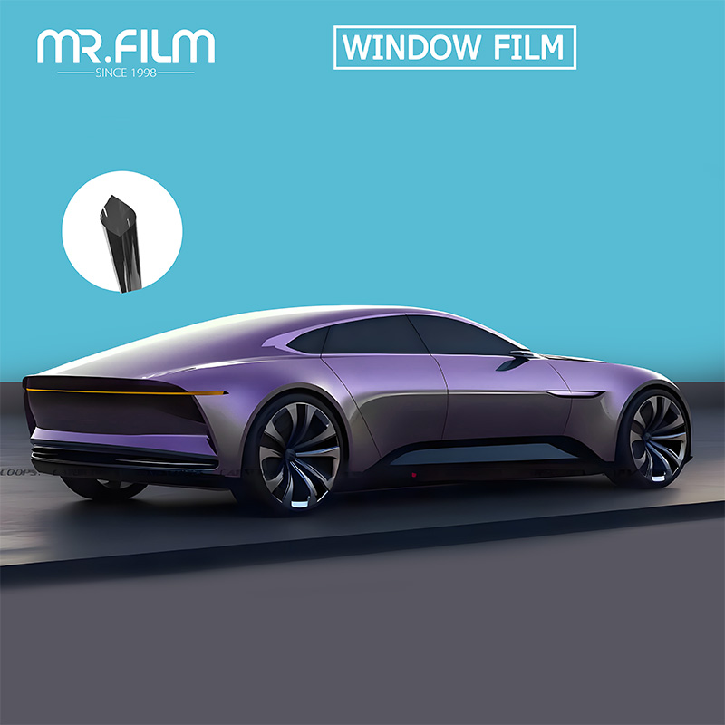 Película solar de nanocerámica para coche que bloquea el tinte de ventana solar