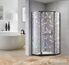 Película adhesiva de vidrio decorativa para ventana de privacidad para baño, oficina y hogar