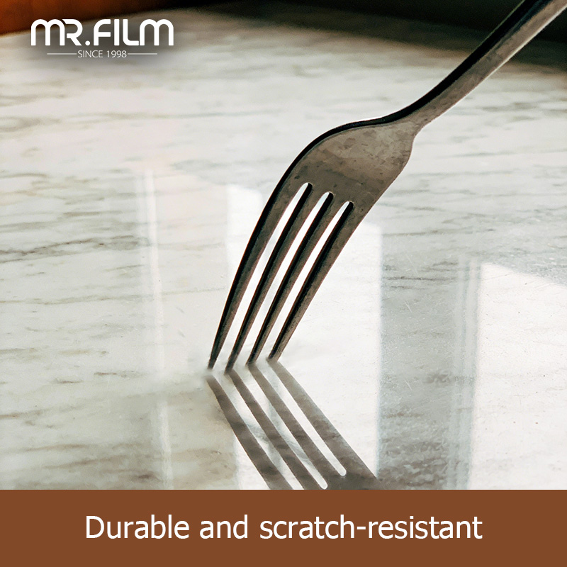 Película resistente al aceite impermeable para encimera de cocina
