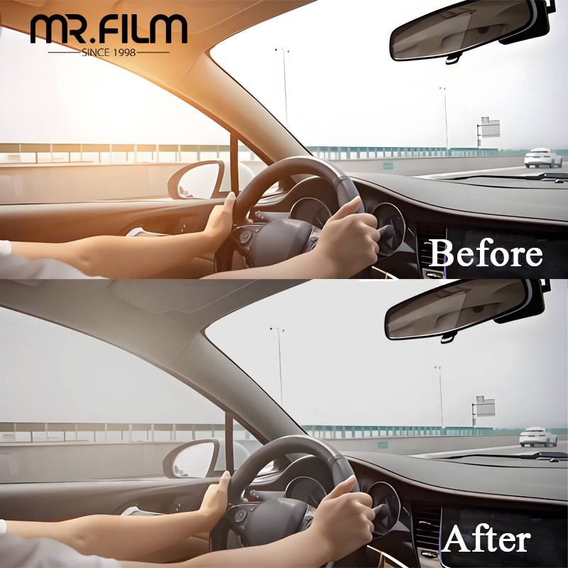 Tinte protector de película para ventana de coche UV de alto calor