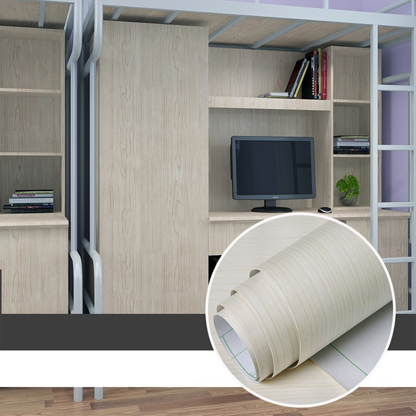 Película de envoltura de grano de madera de decoración de China