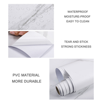 Película protectora decorativa de mármol adhesiva impermeable