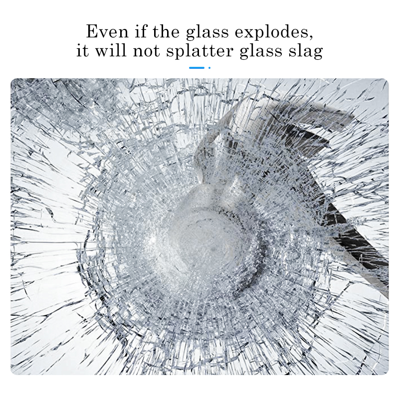 Película de vidrio a prueba de explosiones para la construcción