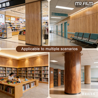 Película decorativa de PVC de madera de alta calidad de China