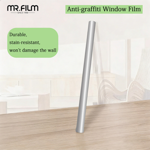 Película protectora de ventanas antigraffiti para el hogar