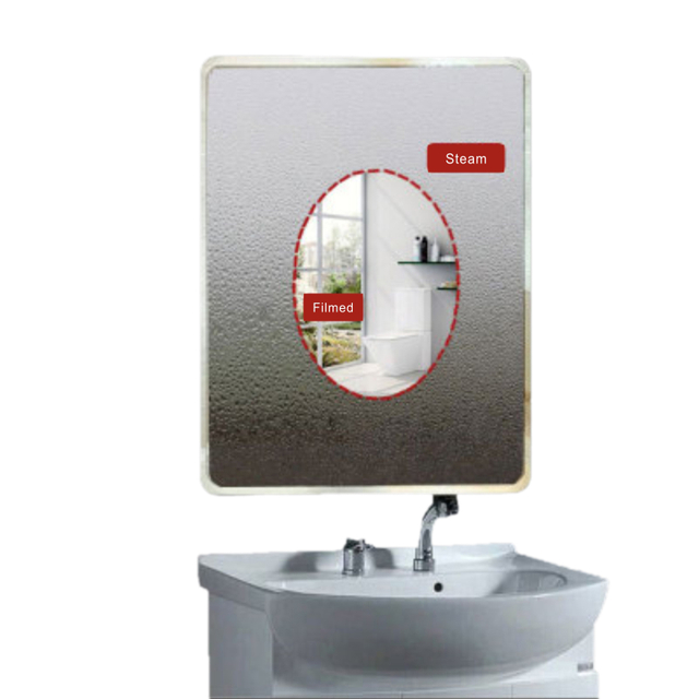 Película antivaho para ventanas de baños