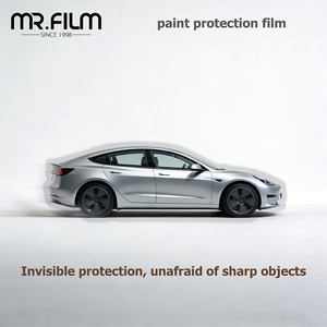 Película protectora de pintura transparente para automóvil