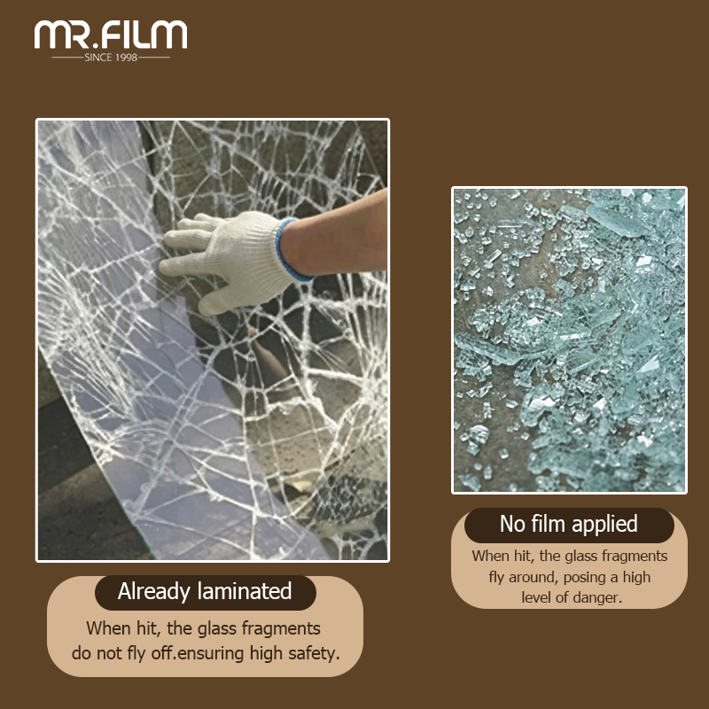 Anti Explosion Film for Window Security