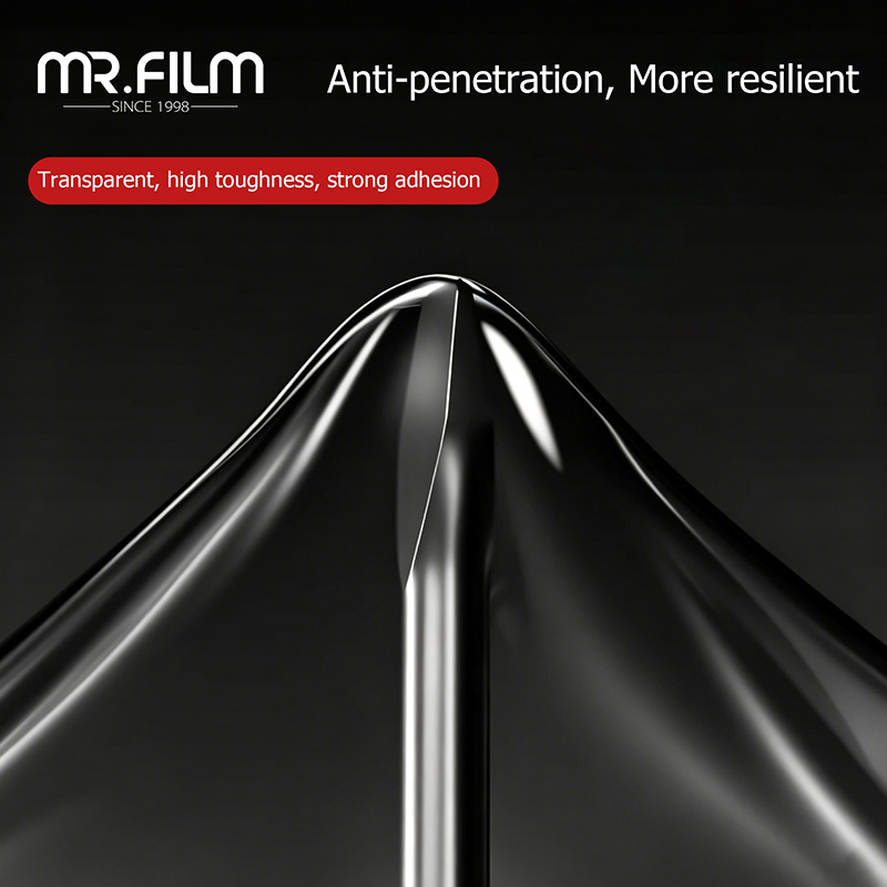 Película protectora de pintura para automóviles transparente y brillante de primera calidad