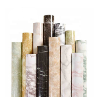 Película decorativa para ventana de protección de encimera de mármol