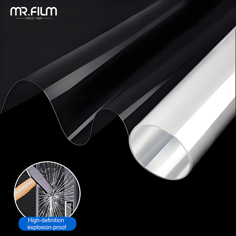 Película especial de seguridad a prueba de explosiones para proyecto