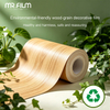 Película de grano de madera a prueba de arañazos, impermeable y respetuosa con el medio ambiente, personalizable