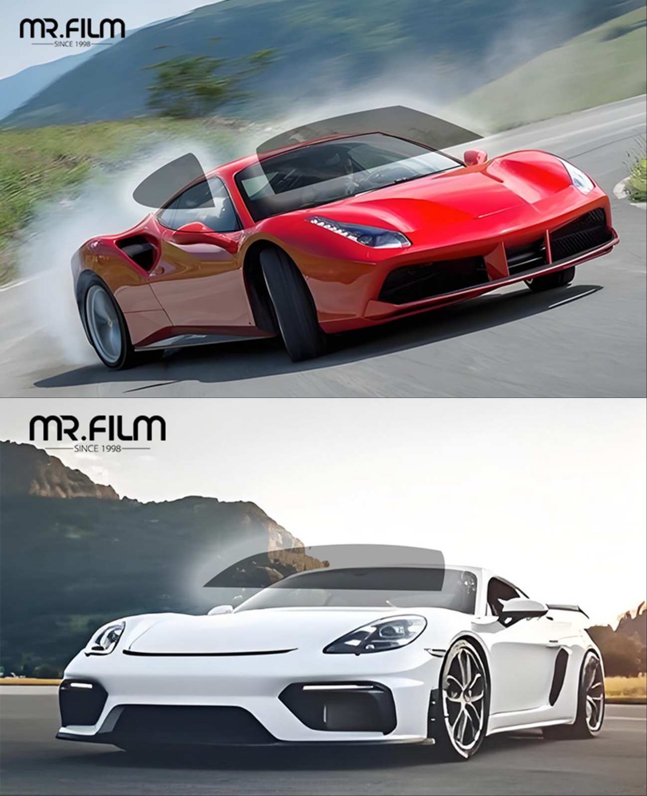 Pel&iacute;cula para ventanas de autom&oacute;viles