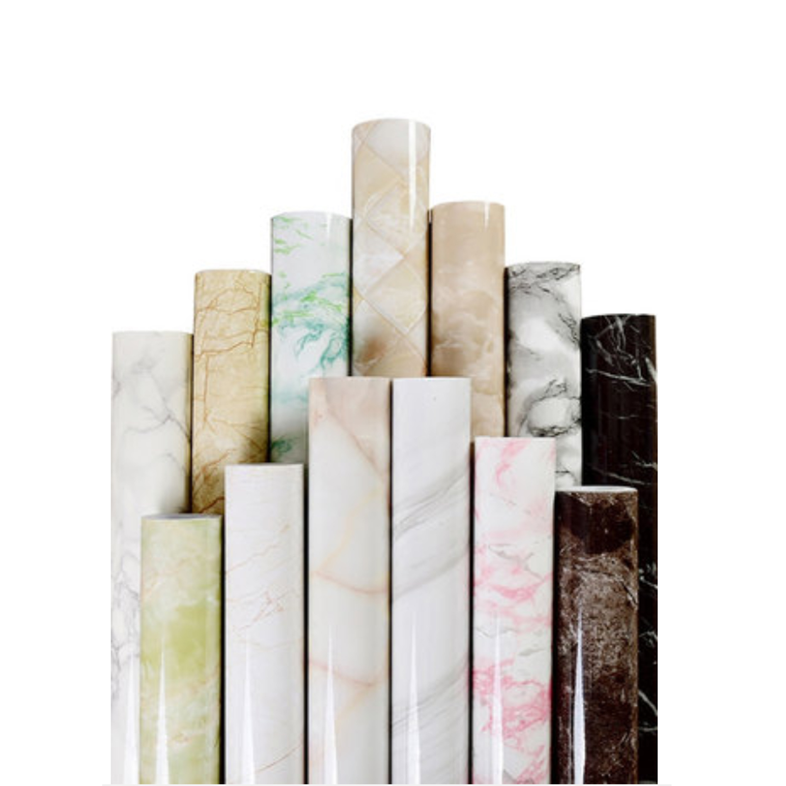 Película protectora decorativa de mármol adhesiva impermeable