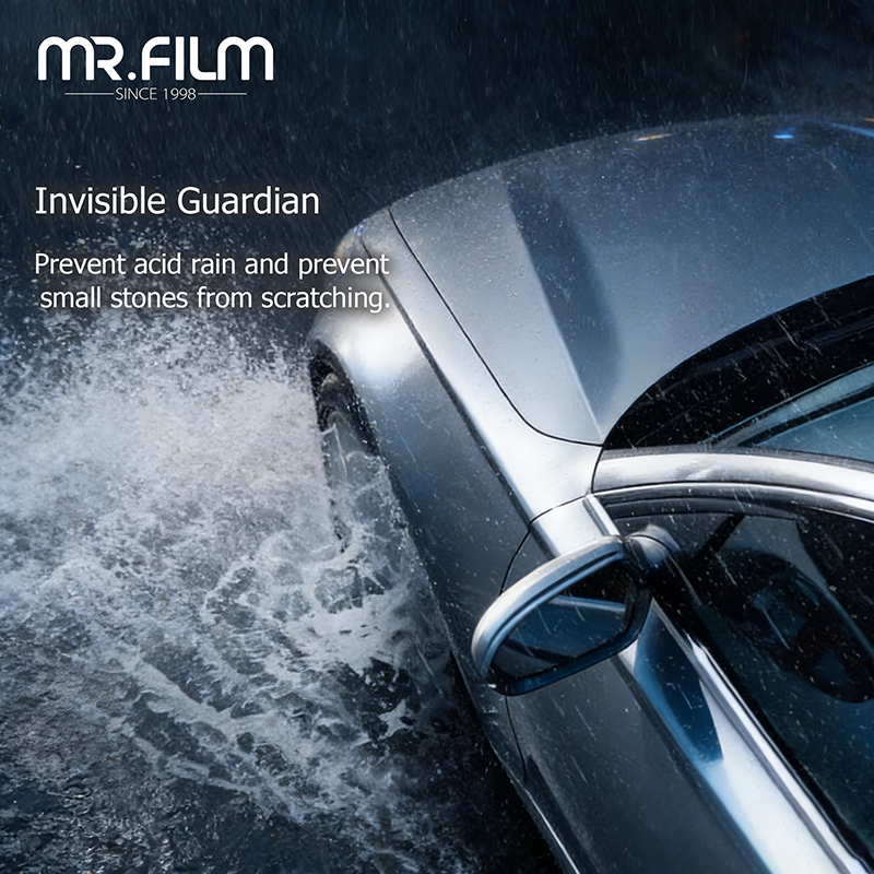 Película premium para envoltura de automóviles con protección de pintura