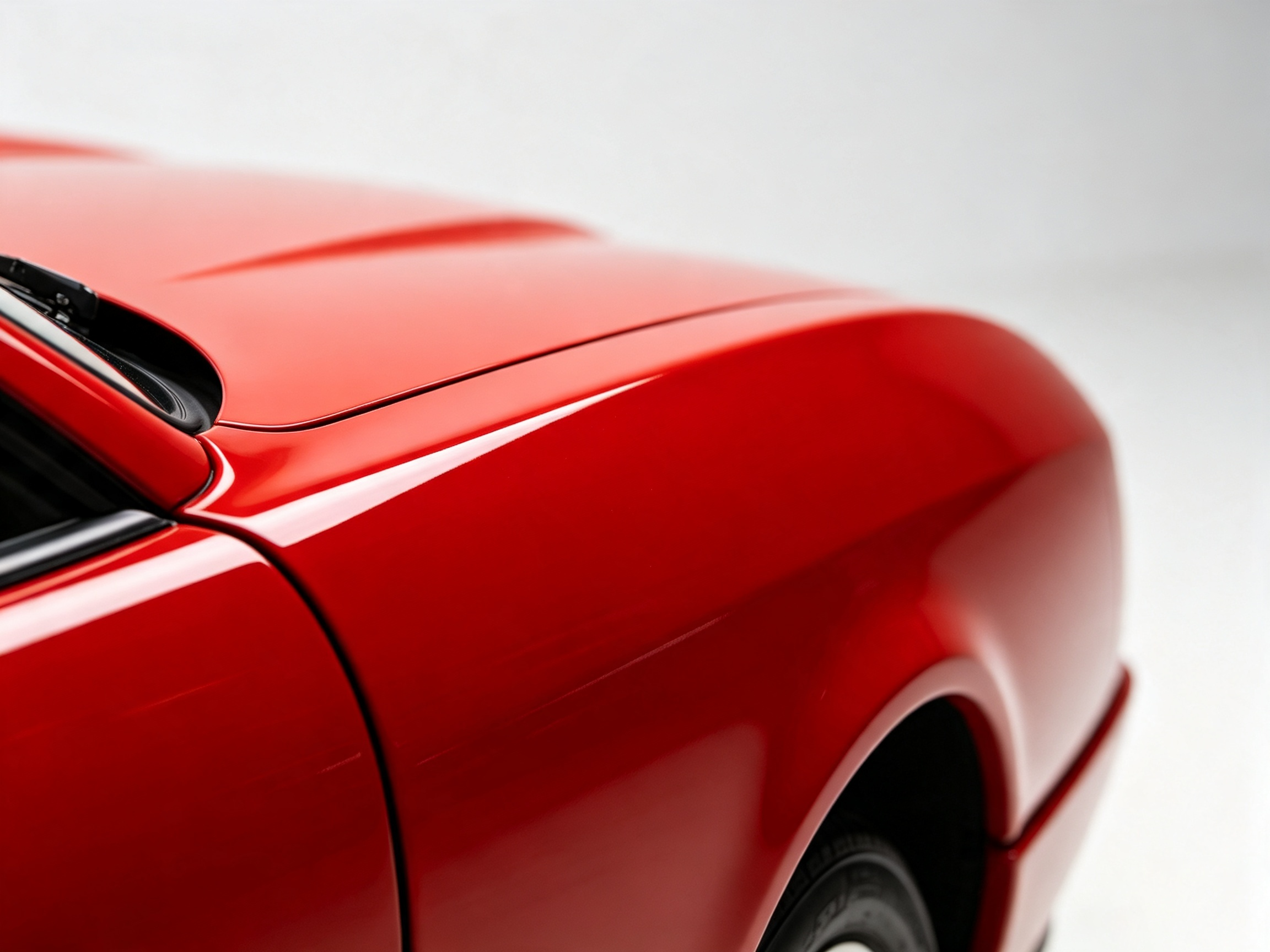 Pel&iacute;cula protectora para coche rojo Ferrari