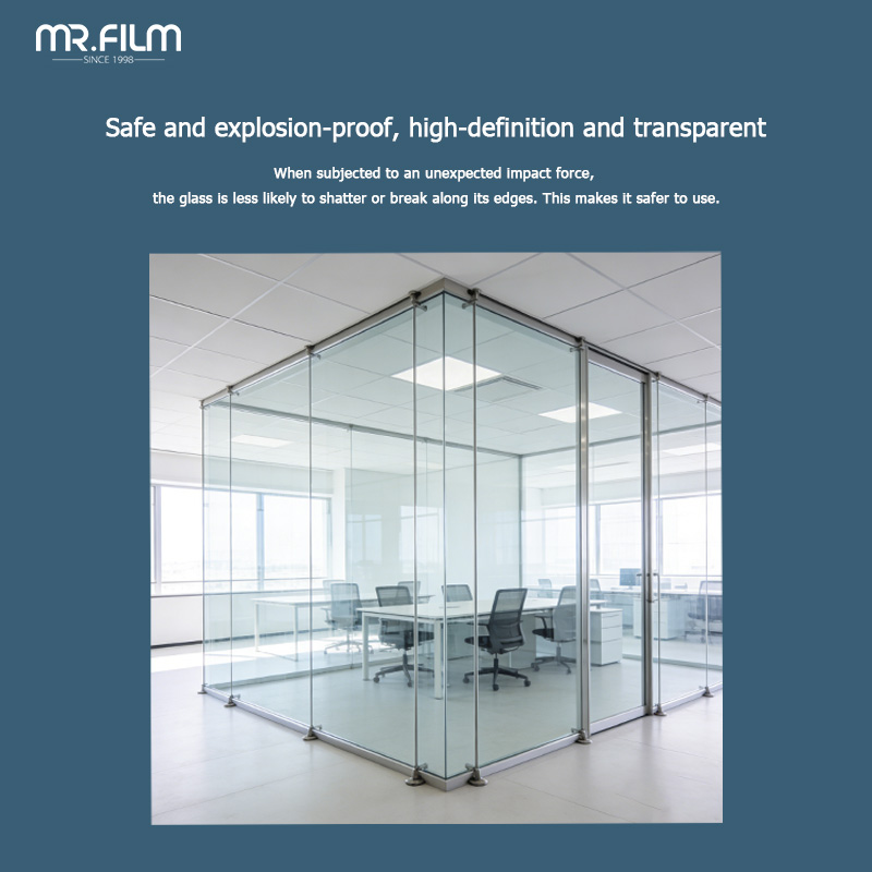Tinte de ventana solar residencial antiexplosión para casa