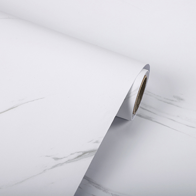 Modern Eco Friendly Marble PVC Furniture Film