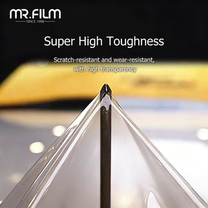 Película protectora de pintura transparente para automóviles