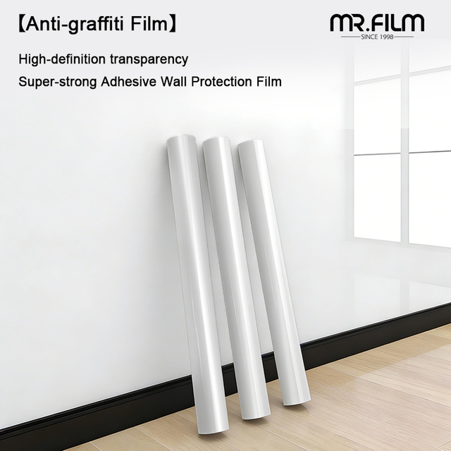 Película protectora para ventanas antigraffiti para casa