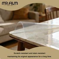 Película de mesa para muebles resistente al calor para el hogar 