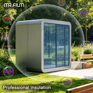 Película de aislamiento térmico para cabina insonorizada al aire libre 