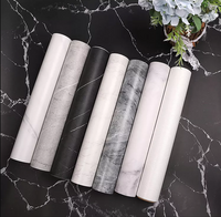 Película adhesiva impermeable de PVC para decoración de mármol