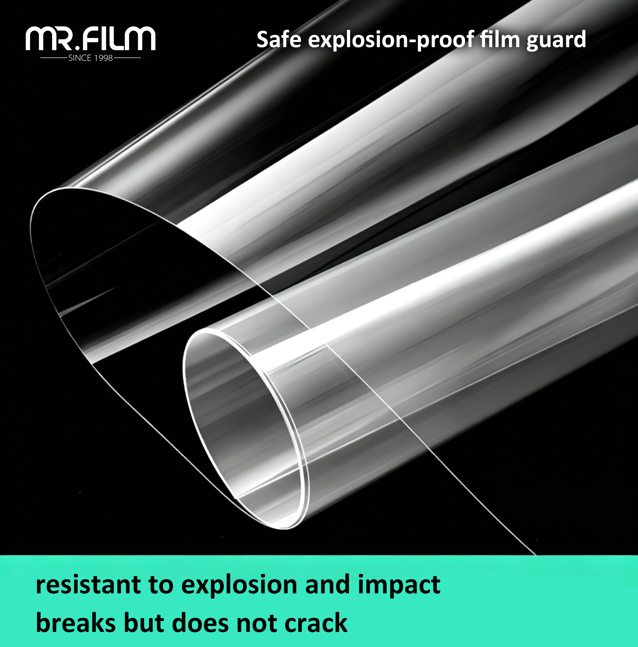 Película protectora resistente a los rayos UV para cabina silenciosa personalizada