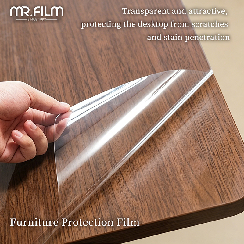 Transparent Super Clear Table Surface Protection Film
